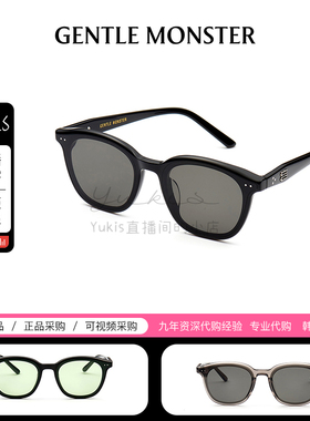 【JUDE】韩国正品GM墨镜潮流经典款防晒圆形太阳镜GENTLE MONSTER