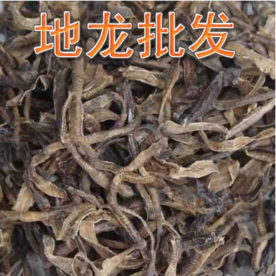 中药材野生地龙 蚯蚓干 蚯蚓皮 地龙 广地龙 地龙粉 500克包邮