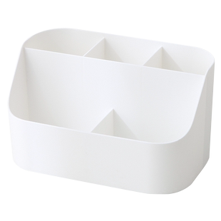 收纳盒桌面学生ins塑料小盒子化妆品茶几客厅刷子杂物文具整理盒