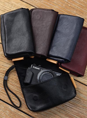 适用理光gr gr2 gr3x佳能G7x2索尼黑卡rx100m5m6 CCD相机包收纳包
