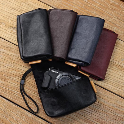 黑卡CCD相机收纳包手拿包