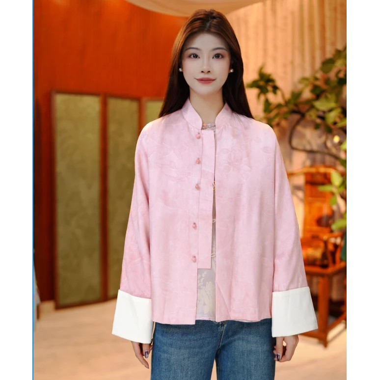 【桃夭】喜悦质造新中式国风气质时尚复古新中式 外套