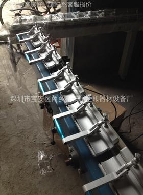 机械式厂绷手轮双铝夹XCY-120*拉网 机高张力网机 张网机 家