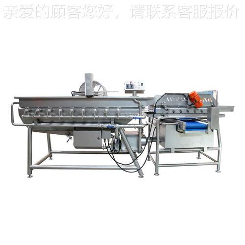 洗多功LBR能涡流清送机学校中房半成品菜加工设备输净菜工加产线