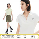 云上生活【都市轻氧 Polo】微松廓形短袖女T恤2026夏新款简约上衣