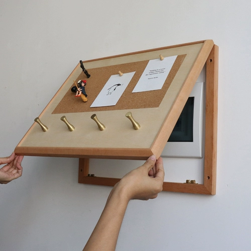 Коробка для распределения питания пробка, блокирующая измерительную коробку, декоративный подвесной рисунок с латунным крючком, электрическая коробка коробка, можно настроить