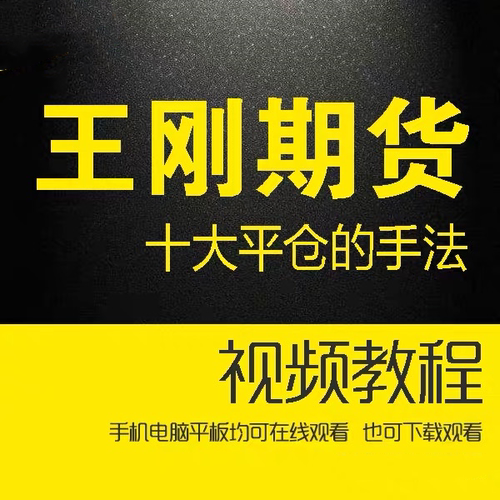 期货舵手王刚培训视频 短线炒单日内波段中长线