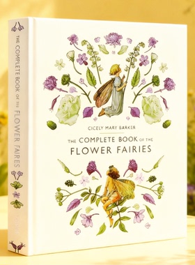 现货花仙子全集英文原版绘本 The Complete Book of the Flower Fairies 儿童花朵植物启蒙认知插图画册绘本 艺术启蒙诗歌童谣