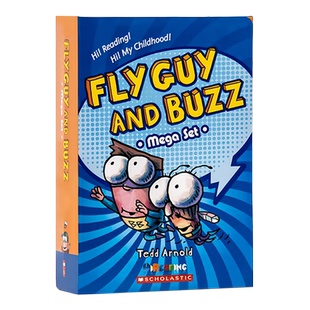 Fly Guy 苍蝇小子英文版20册全套礼盒装 hi fly guy and buzz Scholastic学乐全彩英语初级章节桥梁书 fly guy绘本点读版phonics