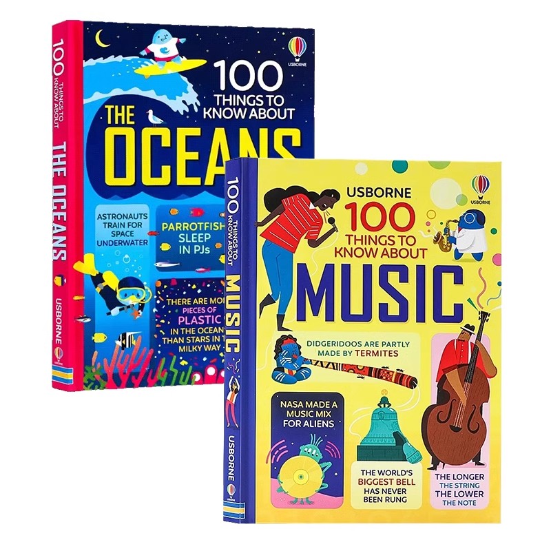 100大发现系列2册英文原版