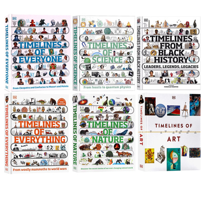 DK出品人物时间线英文原版