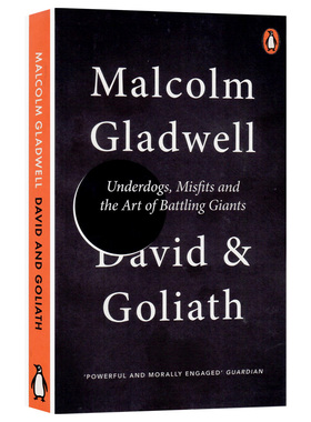 弱者如何找到优势英文原版David and Goliath: Underdogs, Misfits and the Art of Battling Giants纽约时报畅销书进口英语书籍