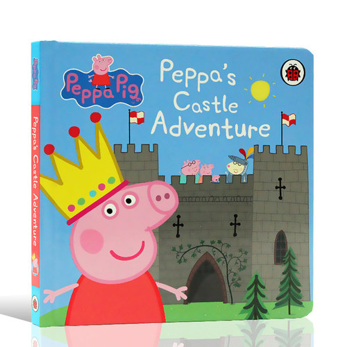 进口英文原版正版 peppa pig 小猪佩奇Peppa’s Castle Adventure 粉红猪小妹佩奇的城堡冒险 英文儿童绘本