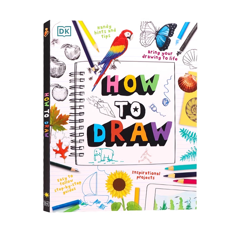 DK儿童绘画指南英文原版