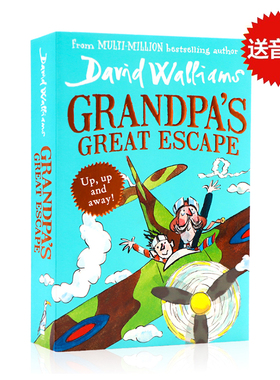 英文原版飞行员爷爷的空中逃亡Grandpa's Great Escape 大卫少年幽默小说系列 罗尔德达尔继承人David Walliams 幽默治愈成长小说