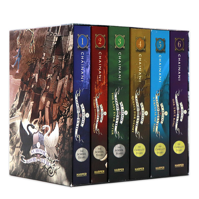 善恶学校6册全套英文原版小说 The School for Good and Evil The Complete 6 Book Box Set 英语课外阅读科幻小说纽约时报畅销书