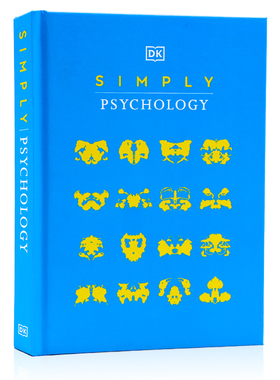 进口英文原版 DK Simply Psychology 简单的心理学 心理学图解百科全书 心理学理论行为疗法学习指南精装全彩插图视觉图解科普系列