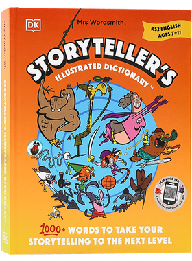 DK 百科图解词典 英文原版 Mrs Wordsmith Storyteller’s Illustrated Dictionary 精装全彩插图 儿童写作灵感学习读物 2022新作