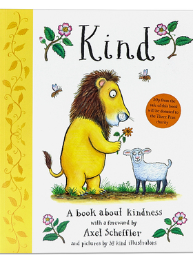 向善的心 英文原版绘本 Kind 低幼亲子启蒙故事绘本 平装大开 纽约插画家协会的原创艺术金奖 情商培养学会分享 Beatrice Alemagna