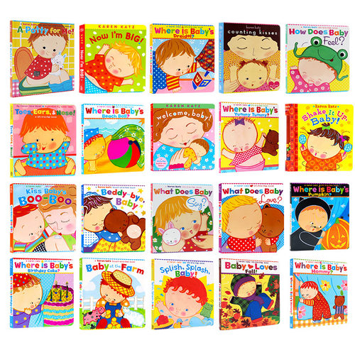 卡伦卡茨翻翻书英文原版