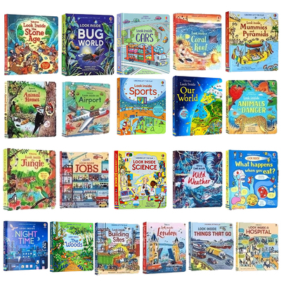 Usborne偷偷看里面系列21册全套