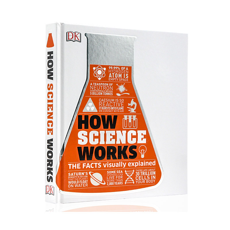 DK 科学是如何运作的 How Science Works The Facts Visually Explained 英文原版 视觉图解科普百科书籍 精装彩色插图