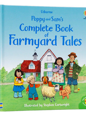 Usborne 趣味农场故事集 英文原版绘本 The Complete Book of Farmyard Tales 布特太太一家和苹果树农场小镇 儿童睡前图画故事书