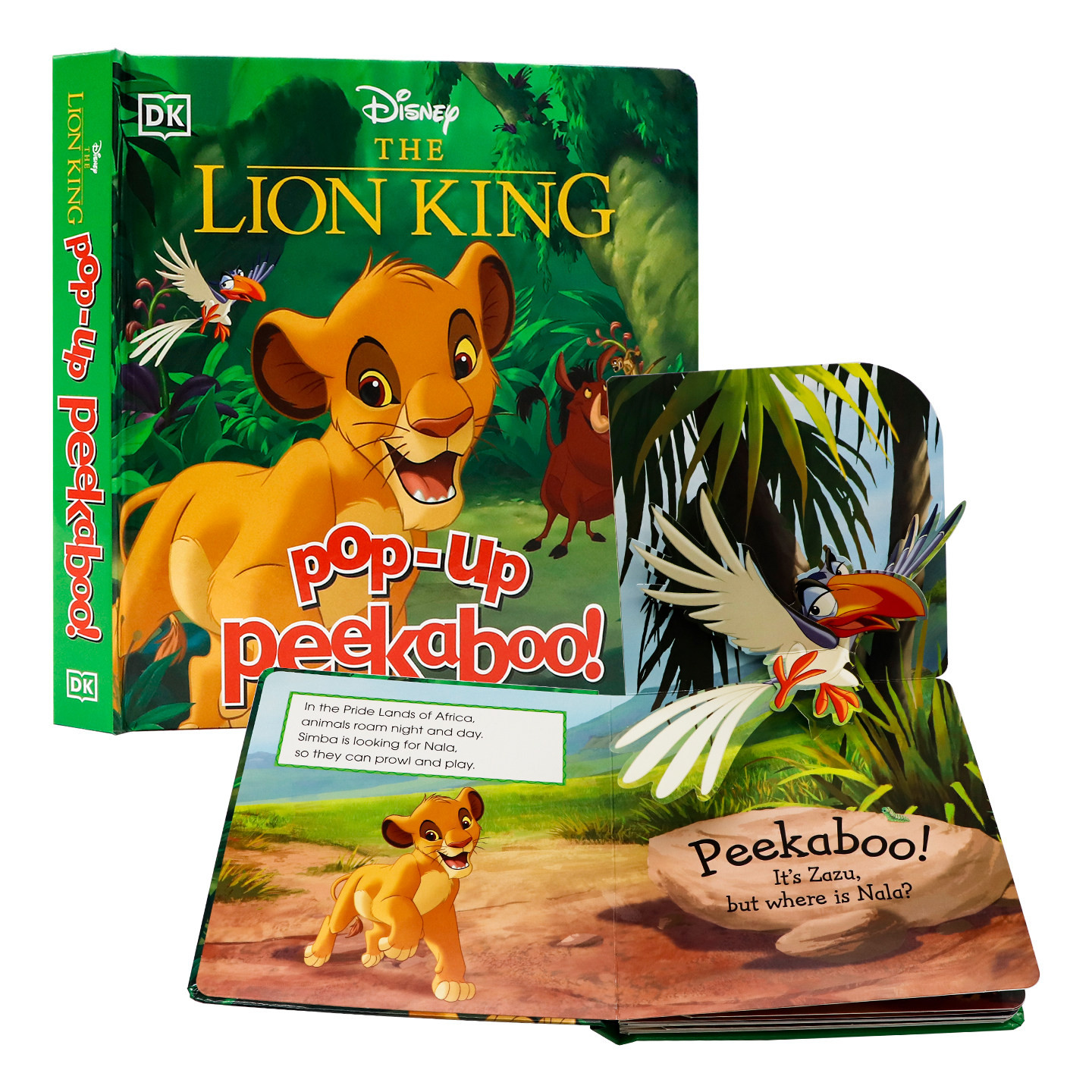 躲猫猫立体书狮子王英文原版