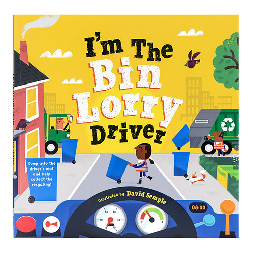 牛津精品认知绘本我是垃圾车司机