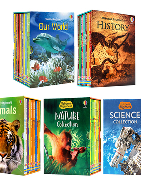 Usborne Beginners 尤斯伯恩初学者系列 初探科学/自然/历史/动物/世界 History Science 英文原版绘本 少儿科普 罗汉普顿大学推荐
