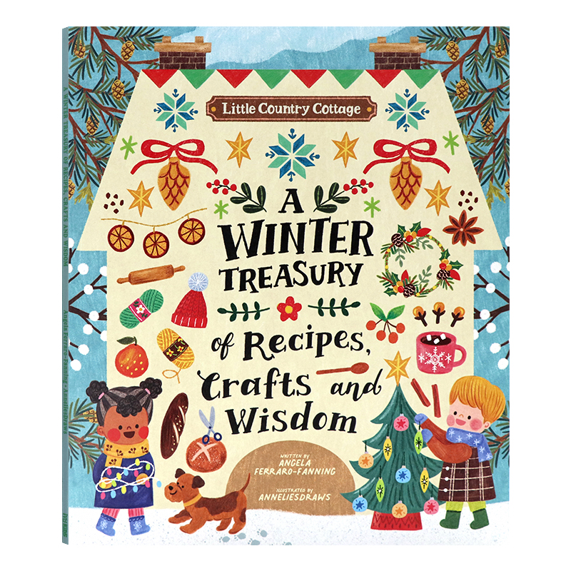 乡间小屋冬季宝库英文原版绘本