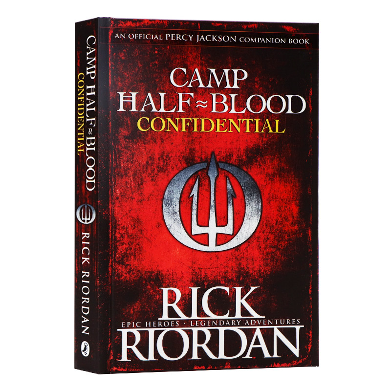 percy jackson 混血营地机密 英文原版小说 Camp Half-Blood Confidential 半神训练营的真正指南 蓝思 (Lexile) 阅读分级 790L