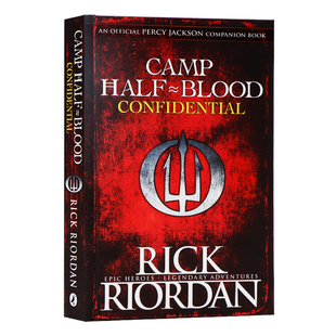 Camp 790L 阅读分级 真正指南 英文原版 小说 来自波西杰克逊 Blood Half Lexile 混血营地机密 Confidential 蓝思 半神训练营