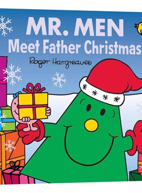 奇先生妙小姐系列 遇见圣诞老人英文原版绘本Mr. Men Meet Father Christmas品行习惯情商管理儿童启蒙课外阅读读物进口英语故事书