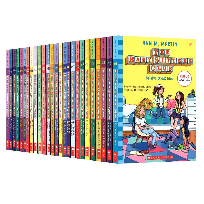 保姆俱乐部26册小说英文原版