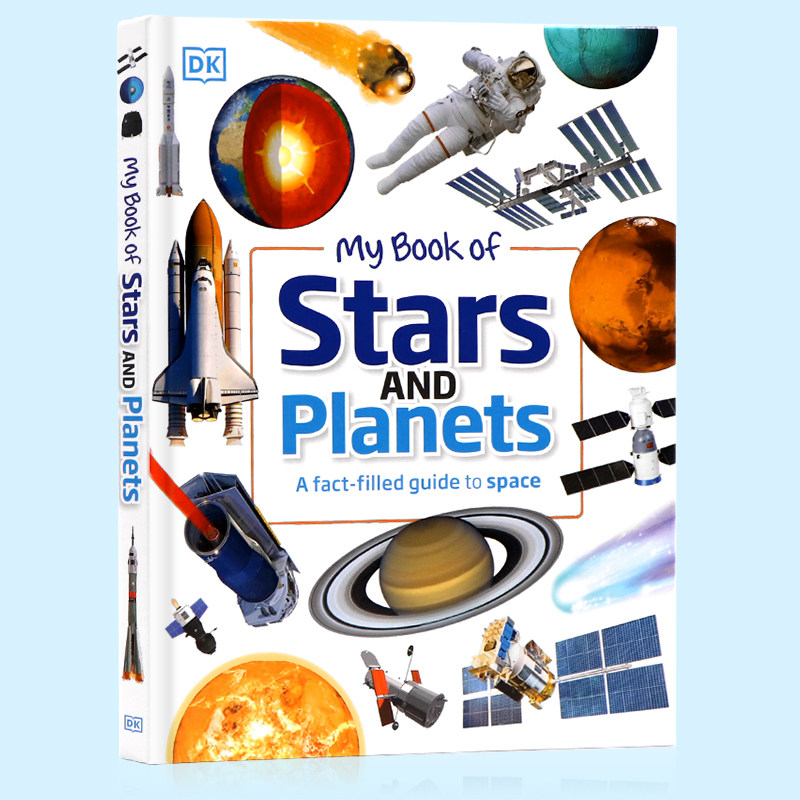 stars and planets 太空行星百科全书 儿童太空全彩图解指南 宇宙天文