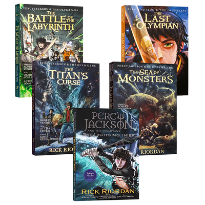 波西杰克逊漫画版1-5册合售