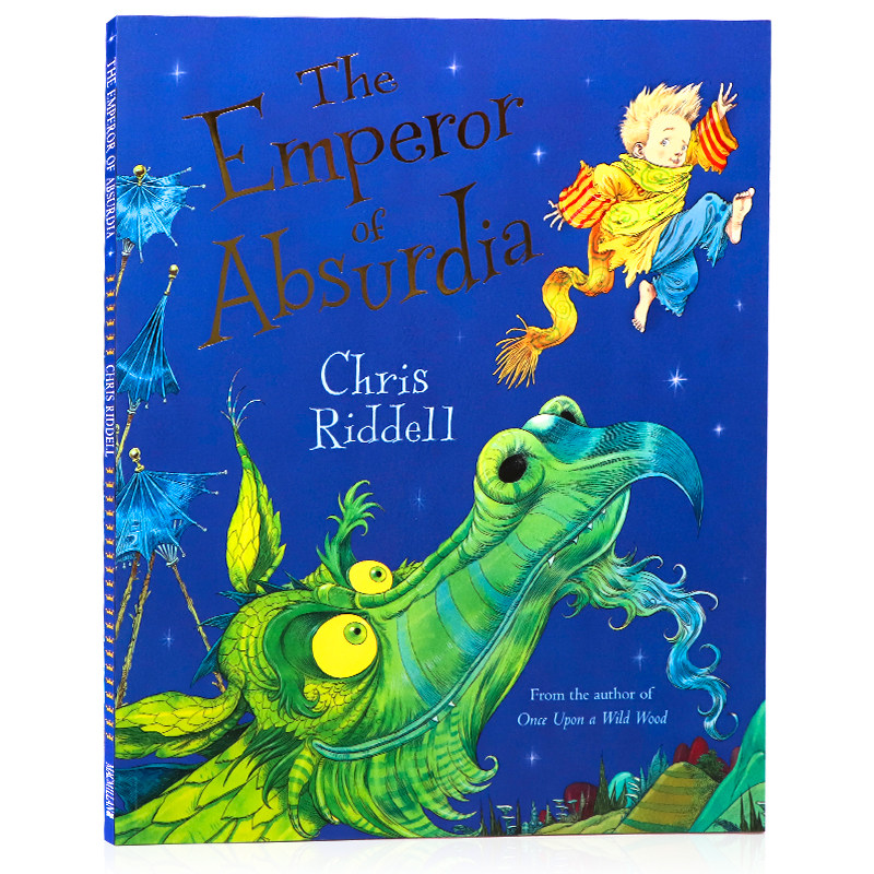 进口英文原版绘本 the emperor of absurdia 怪异的国王 儿童英语启蒙