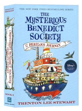 神秘的本尼迪克特社会与危险的旅程 英文原版 The Mysterious Benedict Society and the Perilous Journey青少年课外读物儿童文学