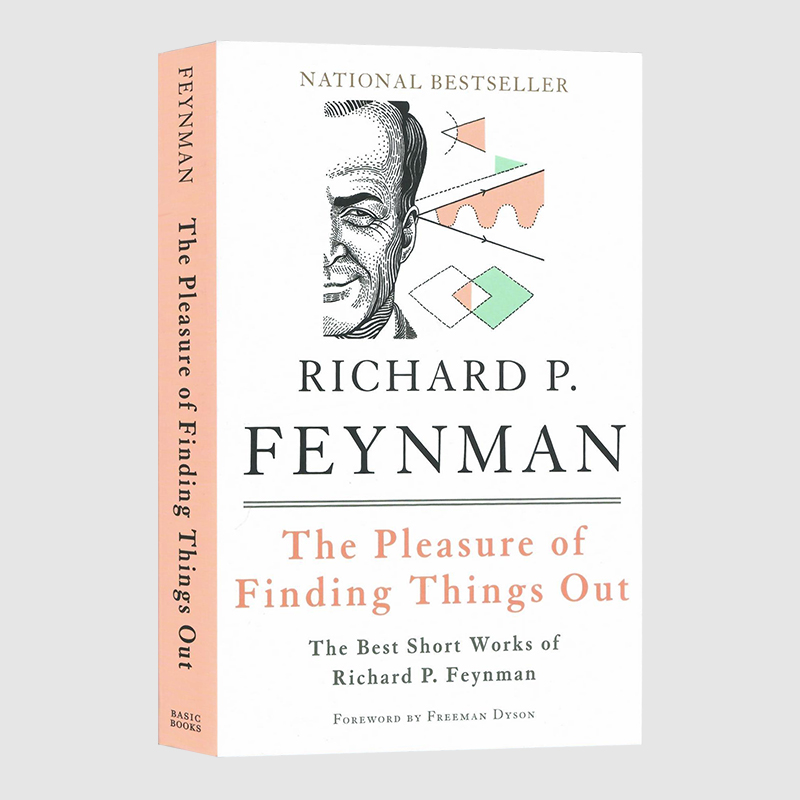 发现事物的乐趣英文原版 The Pleasure of Finding Things Out 费曼演讲访谈集科普读物物理学诺贝尔物理学奖得主费曼演讲实录