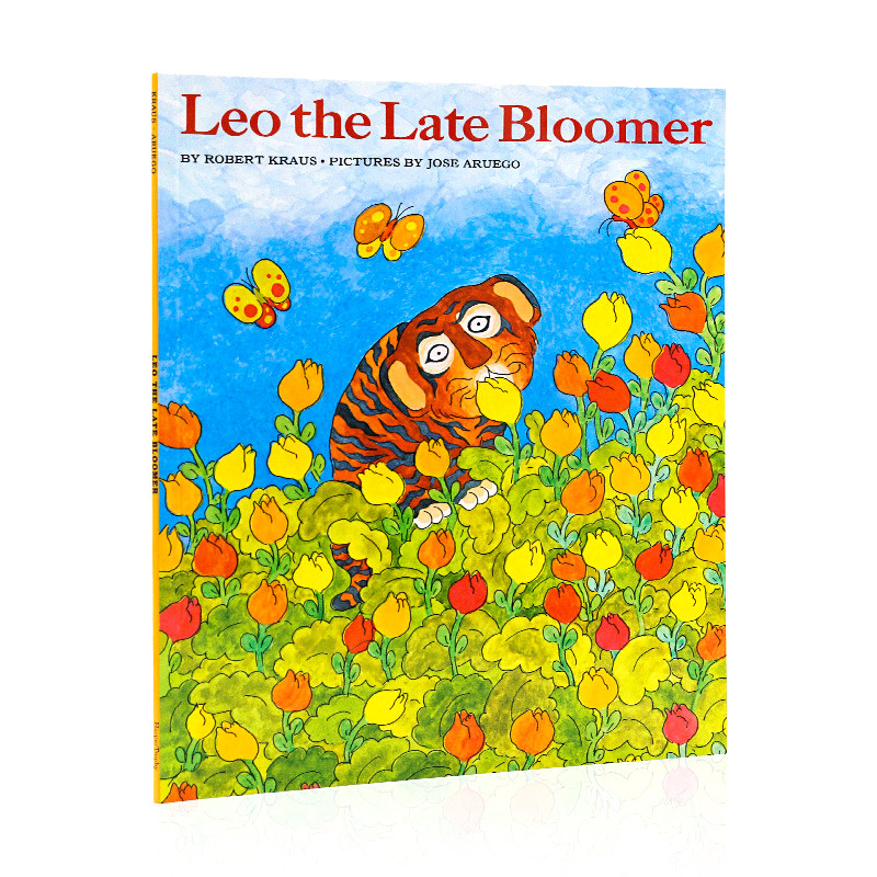 阿虎开窍了leo the late bloomer 英文原版绘本 廖彩杏书单 名家jose