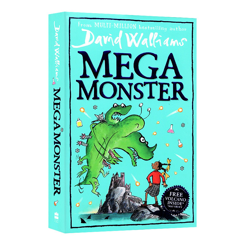 巨型怪兽 英文原版 david walliams megamonster02 大卫威廉姆斯