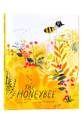 蜜蜂 The Honey bee 英文原版绘本儿童自然图画书 诗歌 精装大开本 Isabelle Arsenault 英语启蒙亲子共读绘本