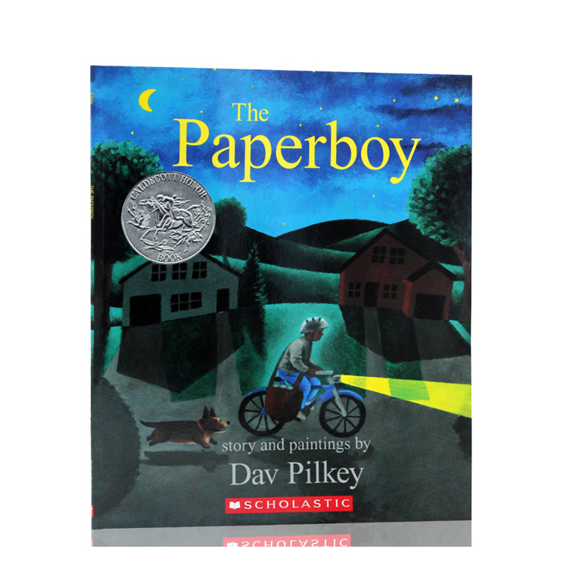 the paperboy送报男孩 凯迪克奖 儿童启蒙平装故事图画书