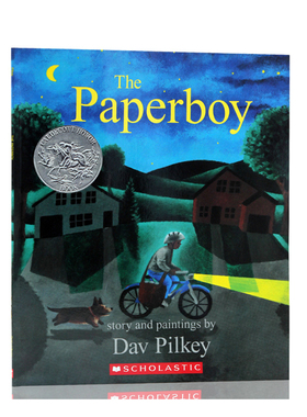进口英文原版正版 The Paperboy送报男孩 凯迪克奖 儿童启蒙平装故事图画书
