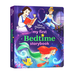 Bedtime 公主童话故事 睡前故事书 经典 儿童读物亲子互动儿童书籍 Storybook First 英文原版 我 迪士尼公主