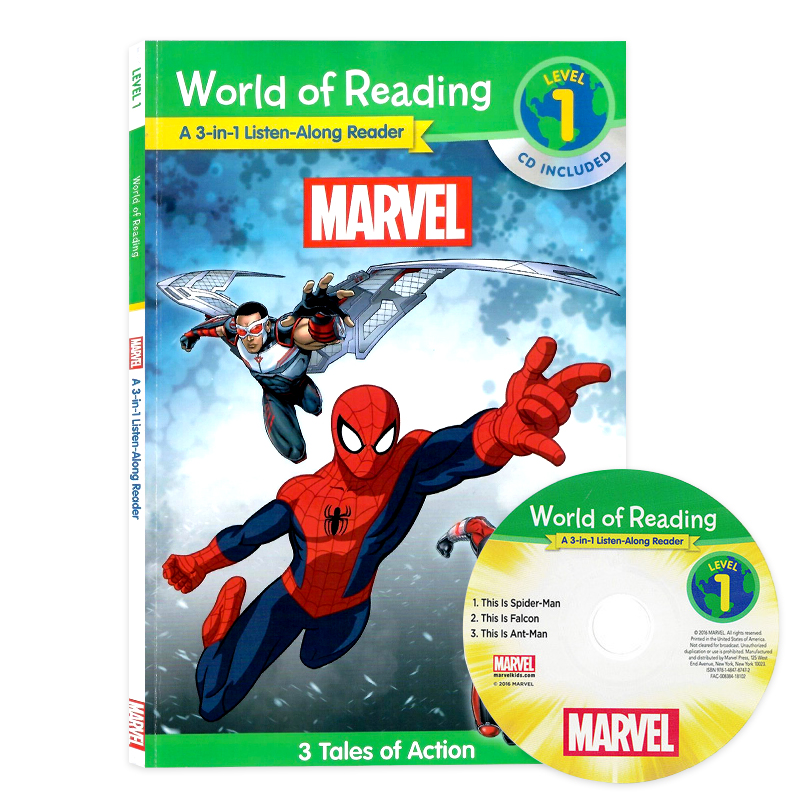 迪士尼阅读世界分级读物第1级