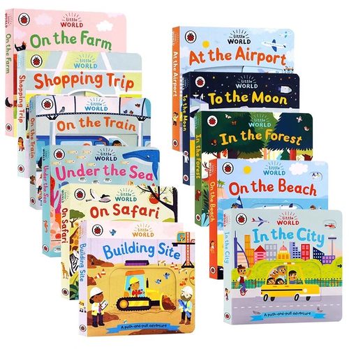 进口英文原版小小世界系列绘本