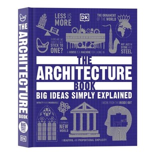 建筑 全彩精装 演变 英文原版 建筑学图解 DK人类 Architecture 涵盖世界各地 Book 插图 思想百科丛书 The 了解建筑