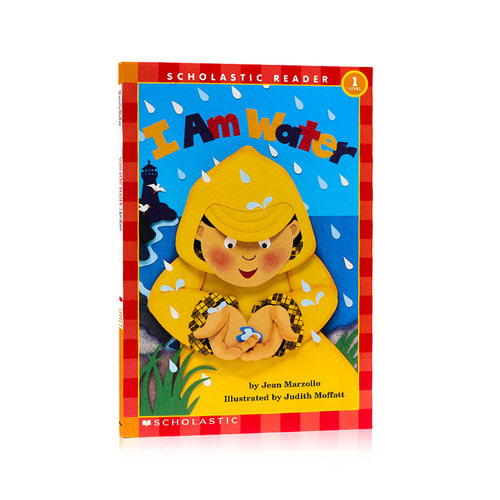 进口英文原版正版 I Am Water 我是水 Scholastic Reader L1 学乐分级科普阅读绘本图画书 儿童英语科普读物 廖彩杏书单